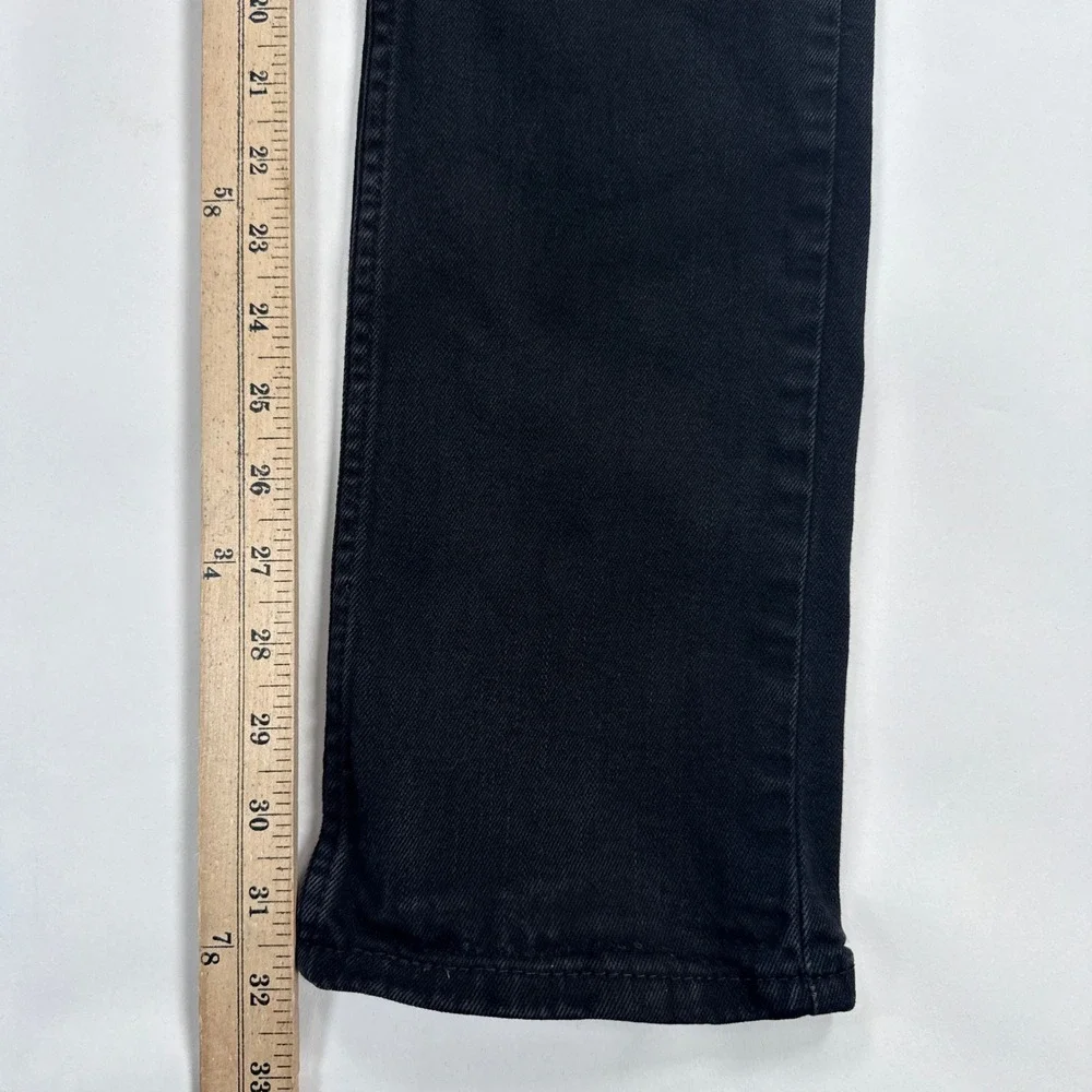 Levis Mens 511 Slim Jeans 32x34 Black Stretch Denim Pants Streetwear Classic